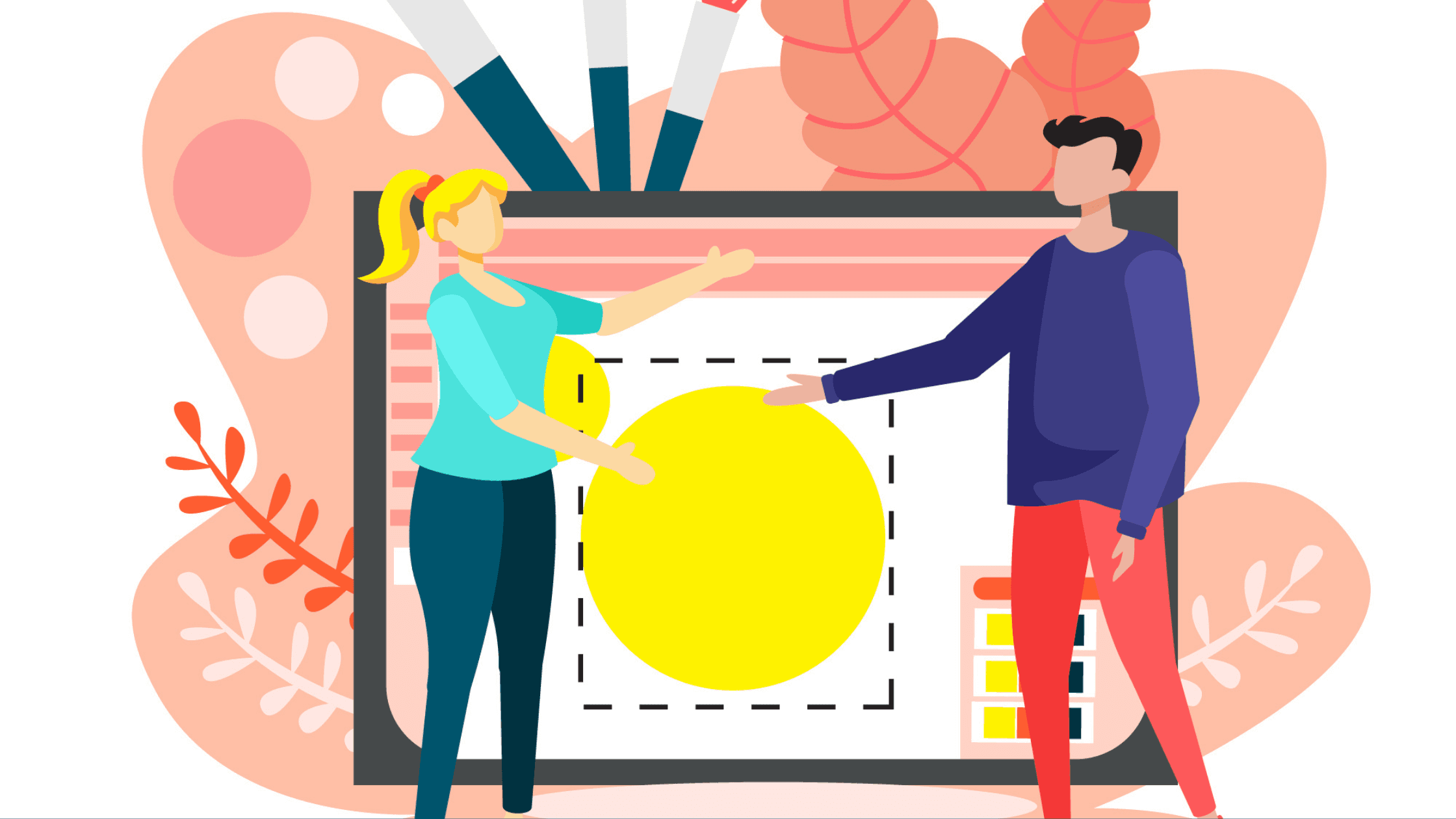 Teknik Membuat dan Mengatur Shapes di Canva